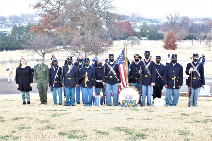Colored Troops Monument Dedicated at Chattanooga National Cemetery