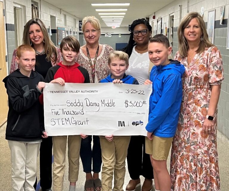 EPB Partners With TVA to Present $36,000 in Stem Grants to Chattanooga Area Schools 